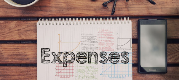 Notebook of expenses